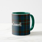 Tasse classique de plaid de tartan de MacConnell (Devant droit)