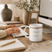 Tasse classique de réinitialisation neutre, 11 oz