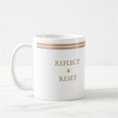Tasse classique de réinitialisation neutre, 11 oz (Gauche)