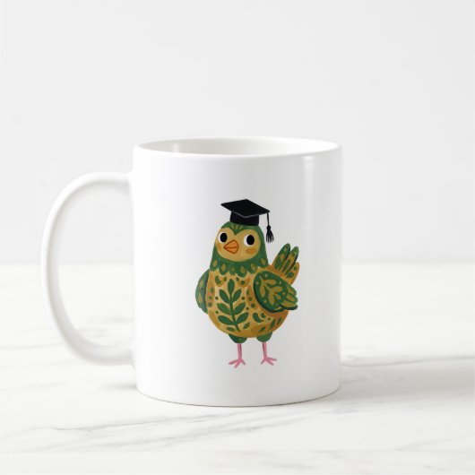 Tasse classique de remise de diplôme de poulet (Gauche)