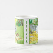 Tasse Classique de Scène de Forêt avec Texte (Centre)
