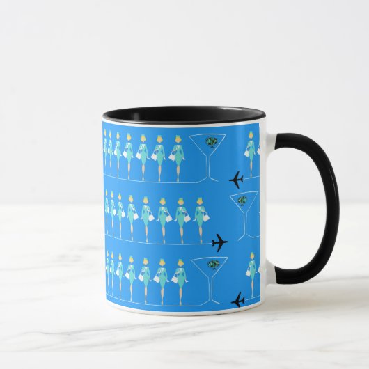 Tasse classique de steward (hôtesse de l'air) (Droite)