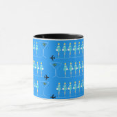 Tasse classique de steward (hôtesse de l'air) (Centre)