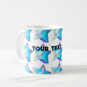 Tasse Classique de Style Texte Étoile Image Tasses (Devant gauche)