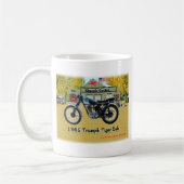 Tasse classique de Triumph des motos 1969 (Gauche)