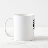 Tasse classique de typographie inspirante (Gauche)