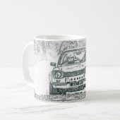 tasse classique de voiture de rassemblement (Devant gauche)