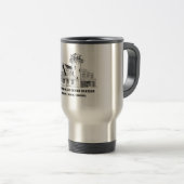 Tasse classique de voyage de logo (Devant droit)