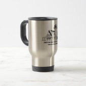 Tasse classique de voyage de logo (Devant gauche)