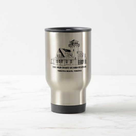 Tasse classique de voyage de logo (Centre)