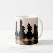 Tasse classique d'échiquier (Devant droit)