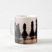 Tasse classique d'échiquier (Devant gauche)