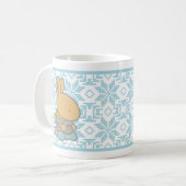 Tasse classique d'hiver de lapin doux (Devant gauche)
