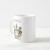 Tasse Classique Doyle Nom de Famille Et Blason (Devant gauche)