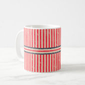 Tasse Classique Drapeau Américain Vintage – Fierté (Devant gauche)