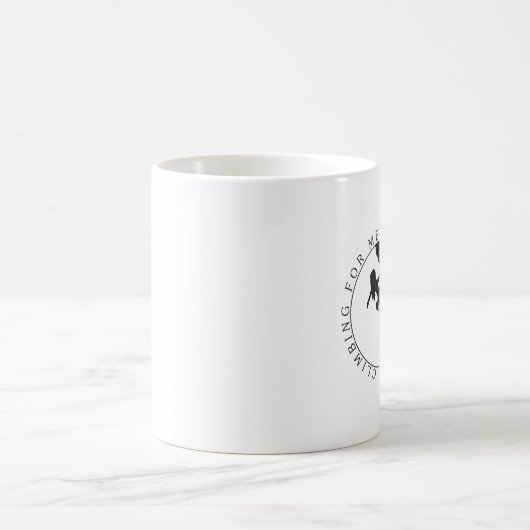 Tasse classique du blanc 11oz (Centre)