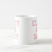Tasse classique et sassy | Tasse Humour rose (Centre)