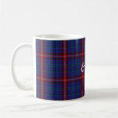 Tasse classique faite sur commande de plaid de (Gauche)