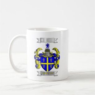 Tasse Classique Famille Johnson Nom de Famille et