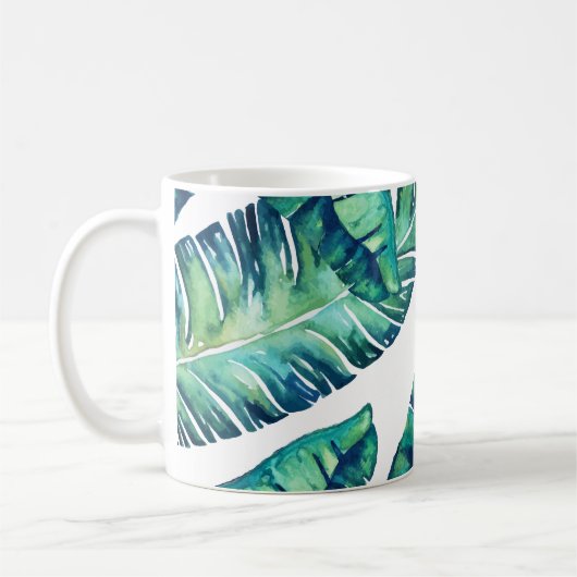 Tasse classique fascinante tropicale (Gauche)