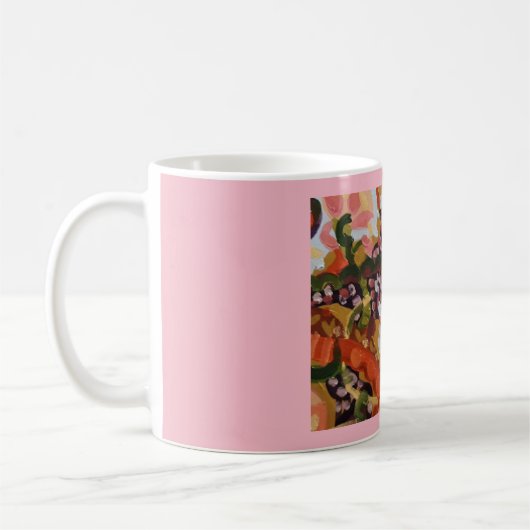 Tasse classique "florale" (Gauche)