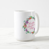 Tasse | classique florale heureuse élégante du (Devant droit)