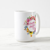 Tasse | classique florale heureuse élégante du (Devant droit)