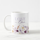 Tasse classique florale "Love in Bloom" (Gauche)