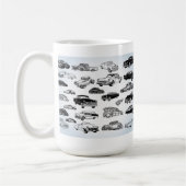 Tasse classique fraîche de voitures (Gauche)