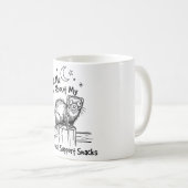 Tasse Classique Furet Drôle et Excentrique (Devant droit)