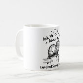 Tasse Classique Furet Drôle et Excentrique (Devant gauche)