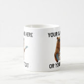 Tasse Classique Graphique Capybara Jouant de la Gu (Centre)