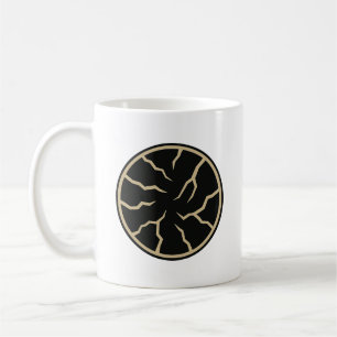 Tasse Classique Graphiques Surface Fêlée