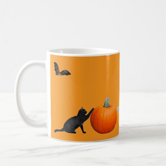 Tasse classique Halloween, 11 oz (Gauche)