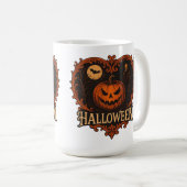 Tasse classique Halloween esthétique effrayant 15  (Devant droit)
