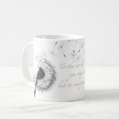 Tasse Classique Inspiration Pissenlit (Devant gauche)