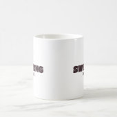 Tasse classique "Jurer aide" – Tasse drôle et sarc (Centre)