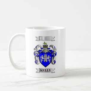 Tasse Classique Kelly Nom De Famille Et Blason