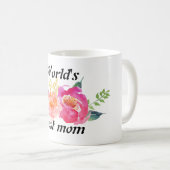Tasse classique : La meilleure maman des mondes (Devant droit)