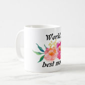 Tasse classique : La meilleure maman des mondes (Devant gauche)