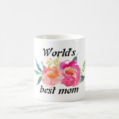 Tasse classique : La meilleure maman des mondes (Centre)