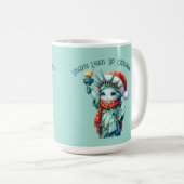 Tasse classique Liberty Lights Up Christmas ! 🎄 (Devant droit)