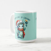 Tasse classique Liberty Lights Up Christmas ! 🎄 (Devant gauche)