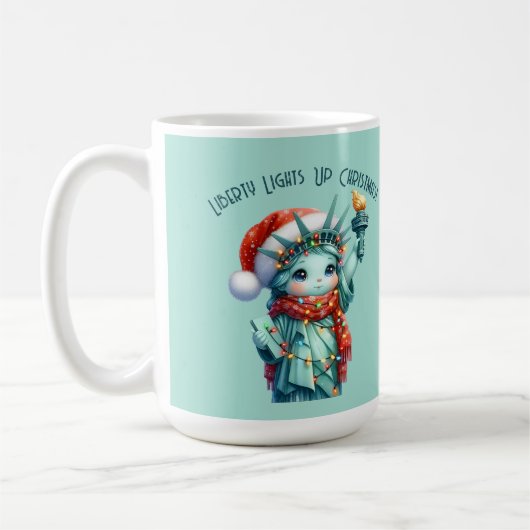 Tasse classique Liberty Lights Up Christmas ! 🎄 (Gauche)
