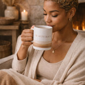 Tasse classique lignes au point de cœur, 330 ml