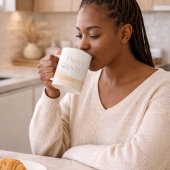 Tasse classique Lignes de dune neutres, 11 oz