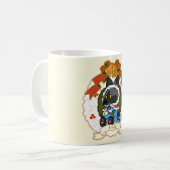 Tasse classique loup, 11 oz (Devant gauche)