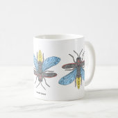 Tasse classique Lucioles (Devant droit)