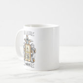 Tasse Classique Nom de Famille Chen et Blason (Devant gauche)