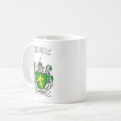 Tasse Classique O'Connor Nom et Blason (Devant gauche)